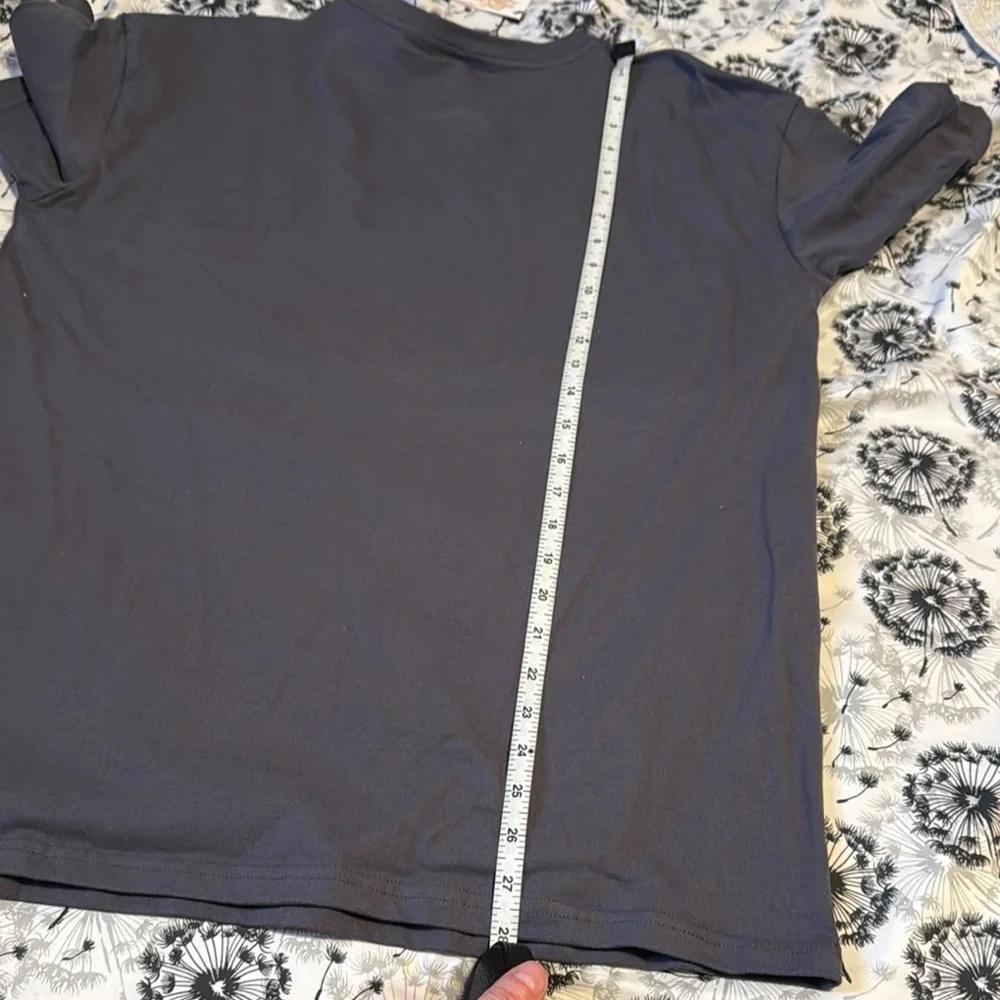 SHEIN || NWOT Gray Cat Attitude Oversized T-Shirt (M)